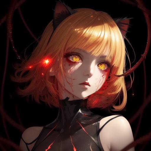 01654-2119143312-cat eyes, black red clothes, red glowing blood dripped roses, glowing flower feathers in her hair and eyes, glowing hearts circl.png